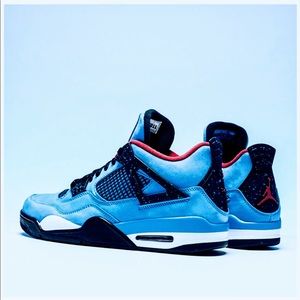 Cactus jack Travis Scott Jordan’s 4s size 10
